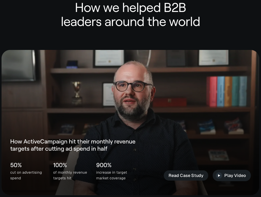 B2B Website Videos 