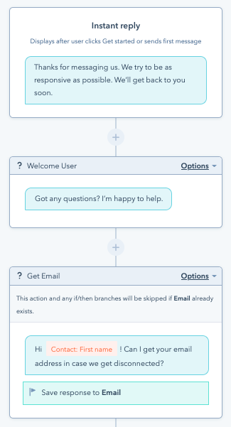 HubSpot Chatflow