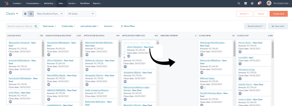 HubSpot Sales Pipeline