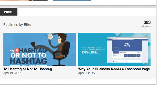 Linkedin Articles