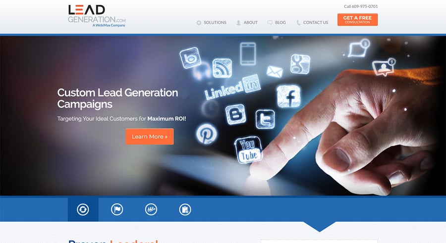 Leadgeneration.com_Homepage