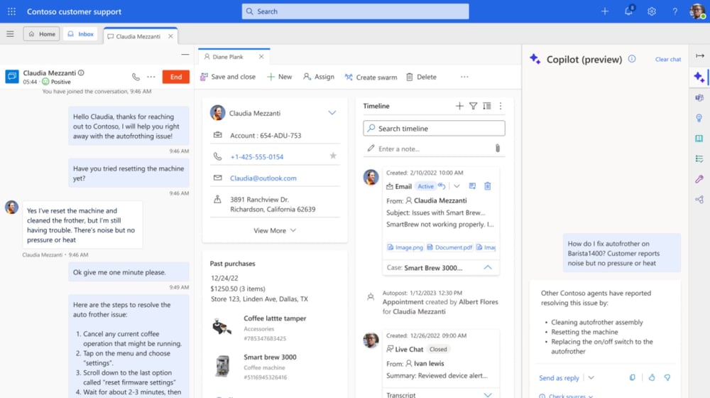 MS Dynamics Service