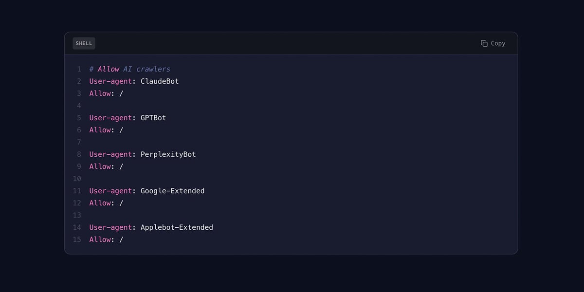 llm content signals robots.txt