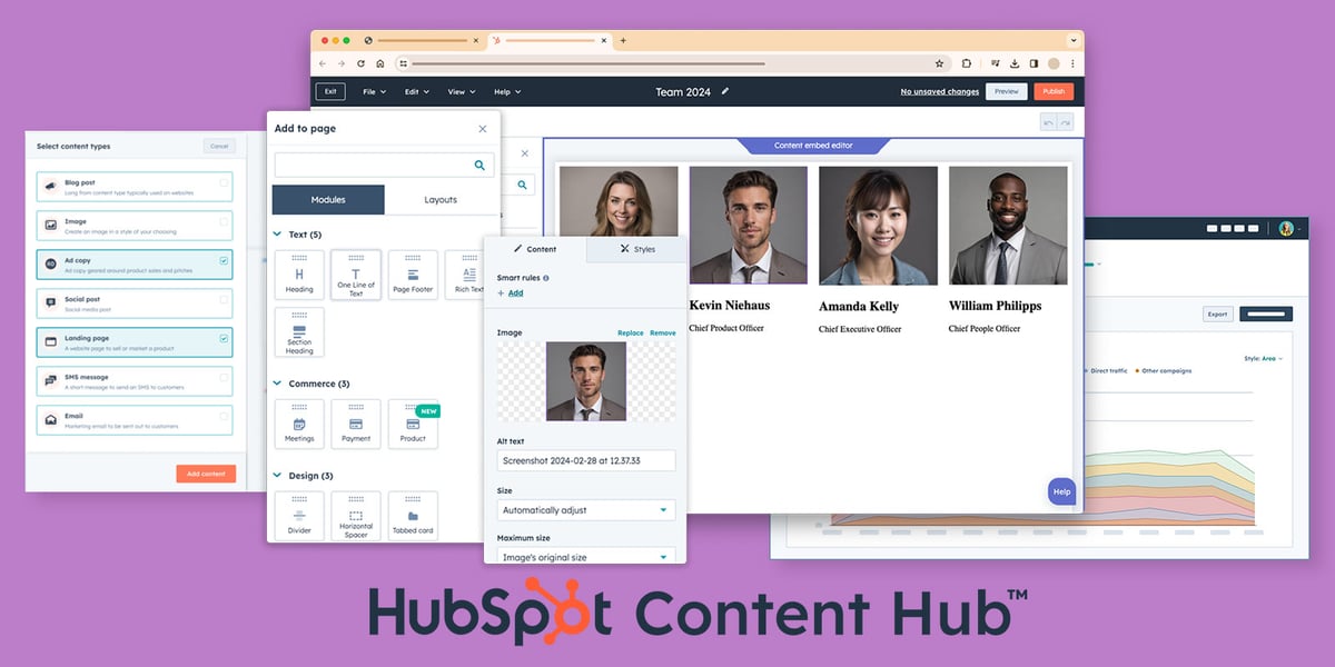 hubspot content hub