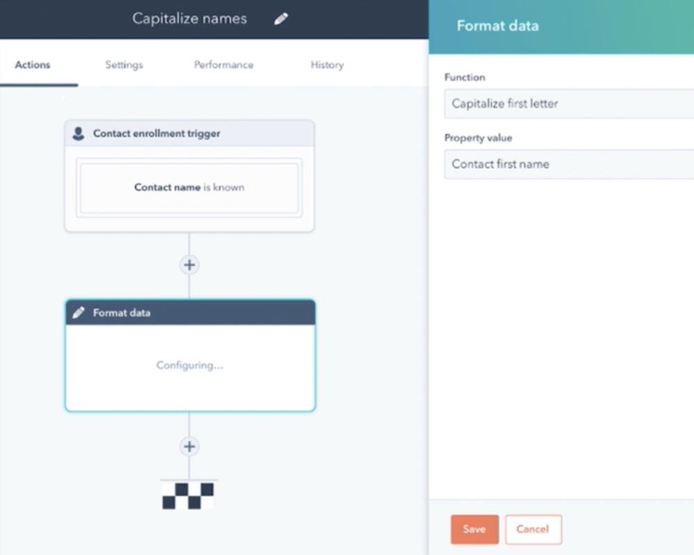 hubspot ops hub data clean