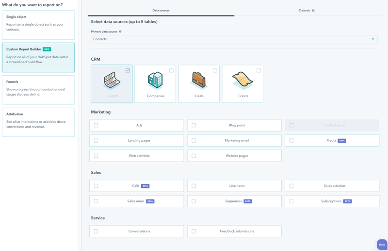 hubspot reporting - reports