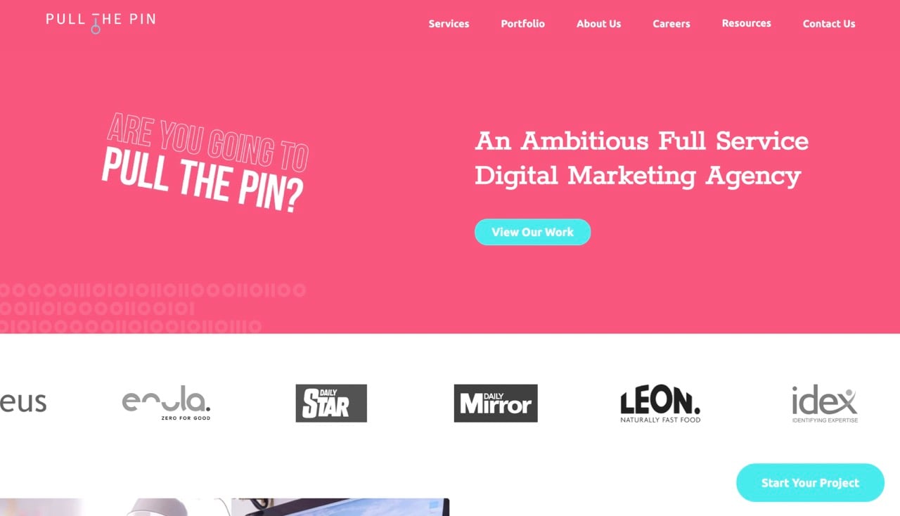pull the pin digital agency