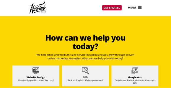 The WebLab website