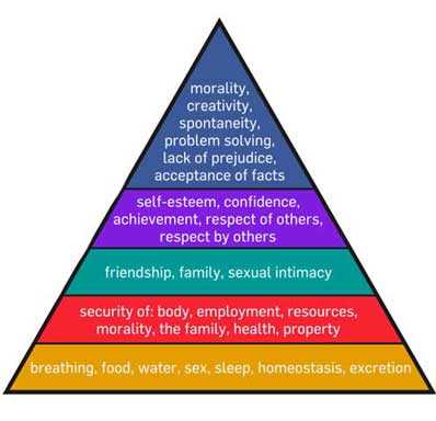 maslow's hierarchy of needs
