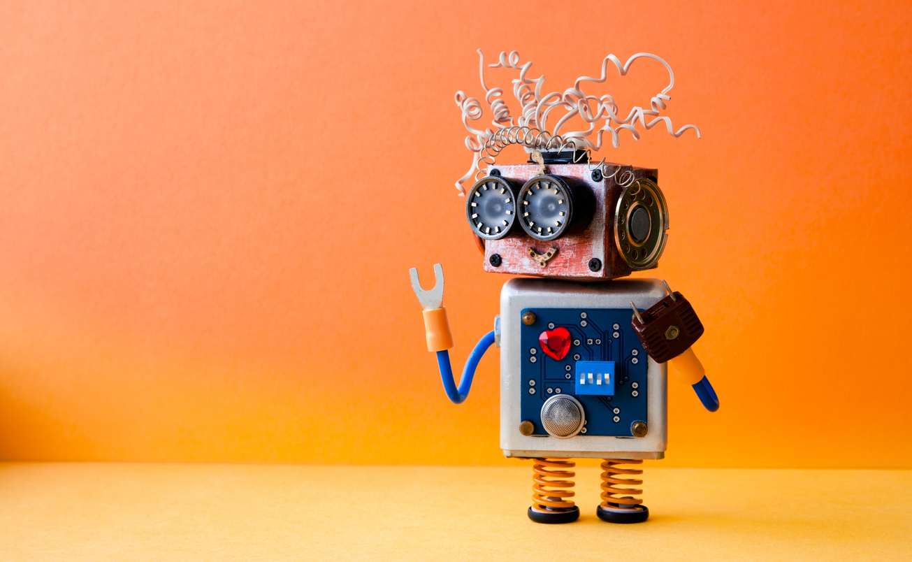 Small friendly robot